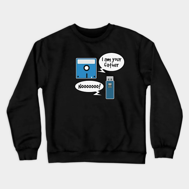 Funny USB I am your Father Crewneck Sweatshirt by ThyShirtProject - Affiliate